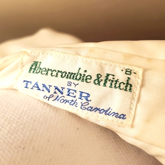 Vintage maxi 70s / late 60s Abercrombie & Fitch mod pattern long sleeve dress - Picture 8 of 8